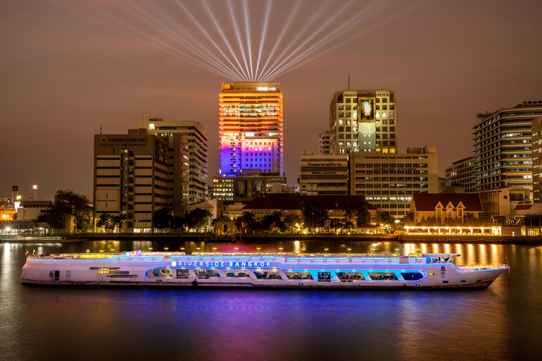 Bangkok: Riverside Diner Buffet Cruise op de Chao Phraya