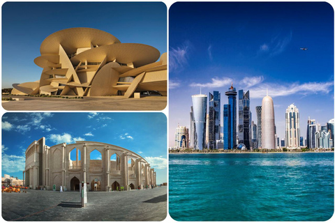 Doha: Avondtour door de stad met Souq Waqif, Katara en The Pearl