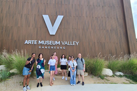 Seoul: Gangneung from K-Pop Band Bus Stop to Anmok Beach Option 1, meet at Dongdaemun