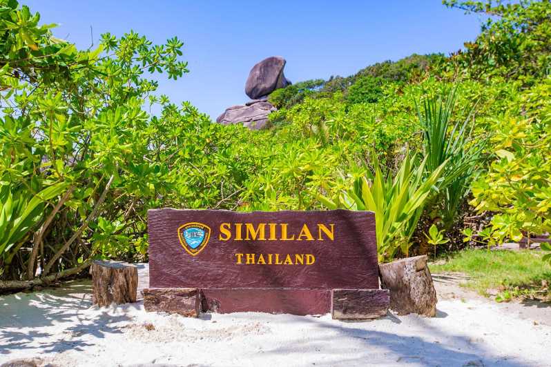 Von Khao Lak aus: Similan Inseln Schnorchelausflug mit Mittagessen