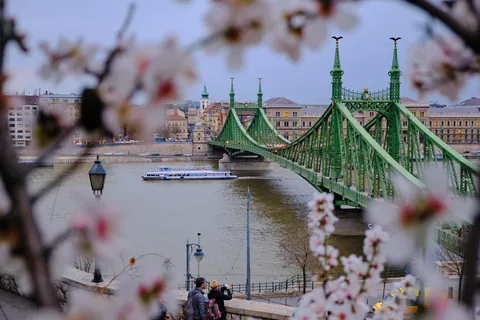 Cruzeiro turístico de Budapeste Hop-On durante o dia