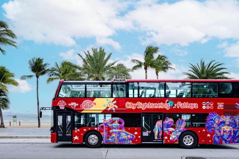 Hop-On Hop-Off Bus Tours and Nongnooch Pattaya Combo