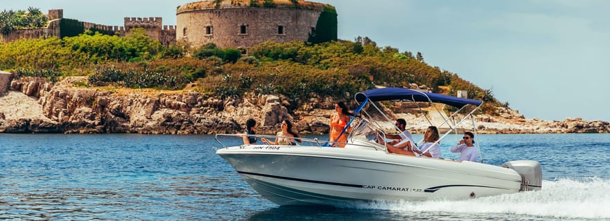 Au départ de Herceg Novi : visite privée en bateau de la Grotte Bleue