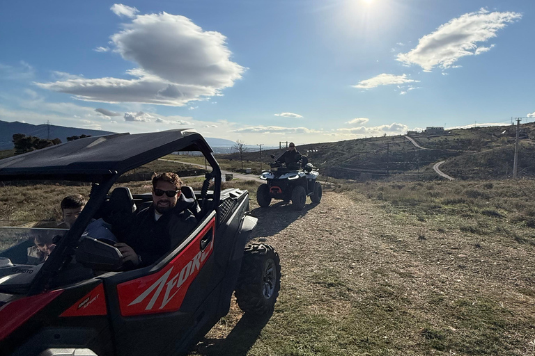 Athens Adventure Tour in Parnitha Mountain with 650cc ATVs Athens 3 Hours ATV Tour