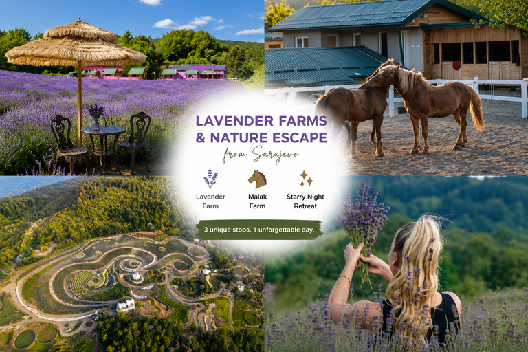 From Sarajevo: Tour to 3 unique farms