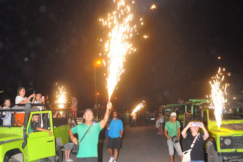 NightSafari Tour arround from Alanya with Jeep And Boot
