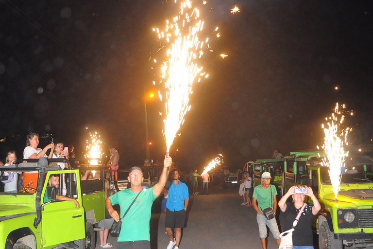NightSafari Tour arround from Alanya with Jeep And Boot