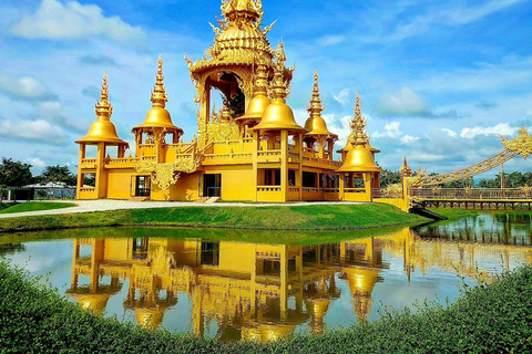 From Chiang Mai: Chiang Rai&#039;s Temples Exploration Day TripFrom Chiang Mai: Chiang Rai&#039;s Vibrant Temples Tour