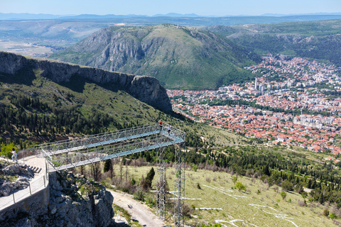 Mostar: Skywalk Fortica & Street Art Tour (Zipline Optional)