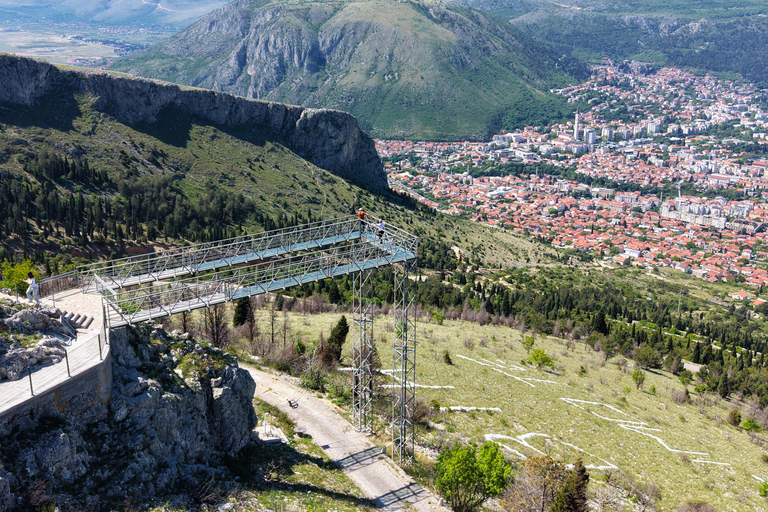 Mostar: Skywalk Fortica & Street Art Tour (Zipline Optional)
