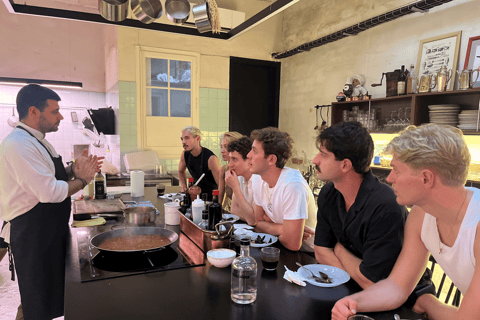 Barcelona: Paella och medelhavstapas matlagningskursBarcelona: Matlagningskurs i paella och medelhavstapas