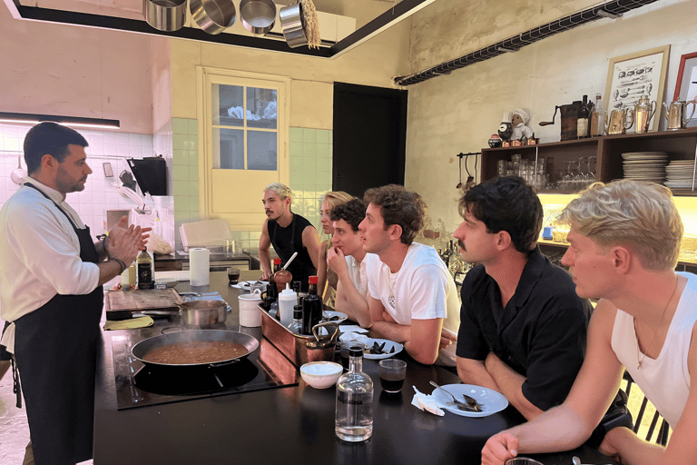 Barcelona: Paella och medelhavstapas matlagningskursBarcelona: Matlagningskurs i paella och medelhavstapas