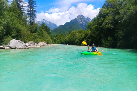 Bovec: Explore Soča River with Sit-on-top Kayak + FREE photo Bovec: Explore the Emerald River with Sit-on-top Kayak