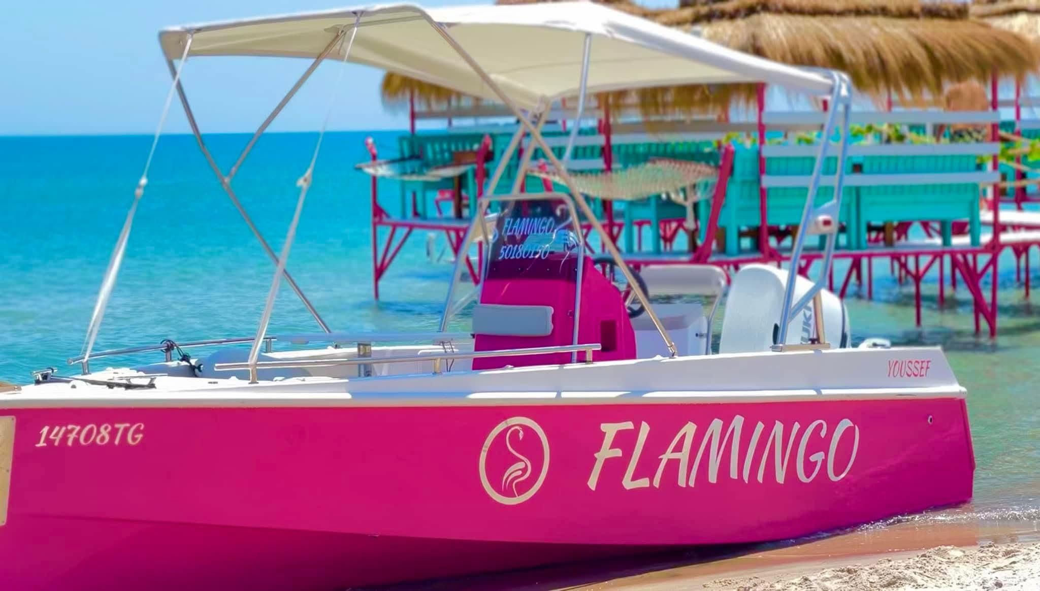 Flamingo Coco Beach: Transfer & Mittagessen am besten Strand Tunesiens