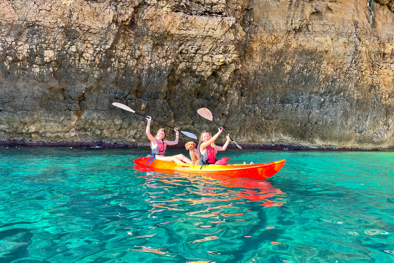 Cova dels Orguens: Höhlenerkundung Kajak & Schnorchel Tour