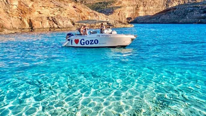 Blaue Lagune – Private Bootstour auf Malta: Comino (ohne Menschenmassen)
