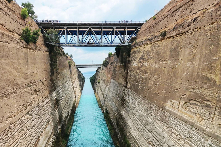 Nafplio to Corinth Canal: Scenic Boat Trip Through the Famous Canal