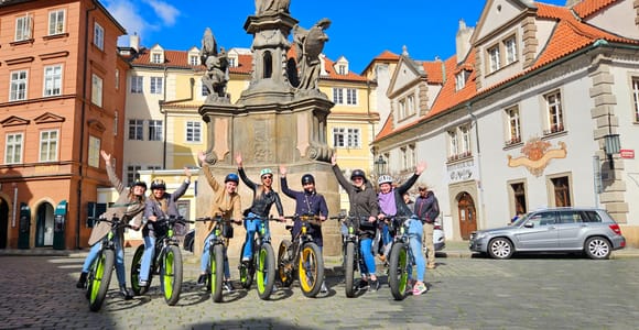 Prague: City Viewpoints Tour by Electric Fat Bike