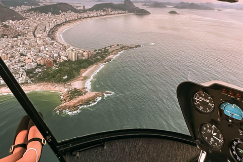 Rio de Janeiro: Private Helicopter Doors On/Off Tour Shared Helicopter Doors Off Tour