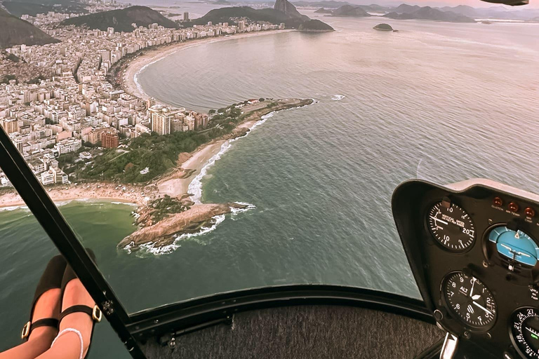 Rio de Janeiro: Private Helicopter Doors On/Off Tour Shared Helicopter Doors Off Tour