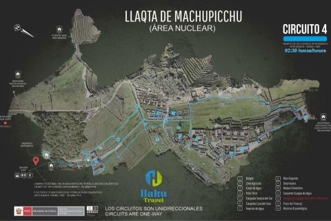 Z Machu Picchu: bilety na Machu Picchu na sprzedażObwód 4 + góra Huchuypicchu