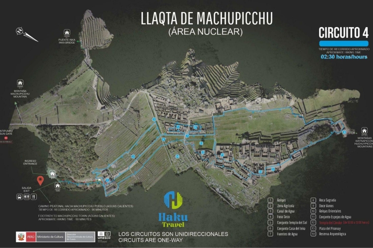 From Machu Picchu: Machu Picchu Tickets for Sale Machu Picchu Mountain + Circuit 3