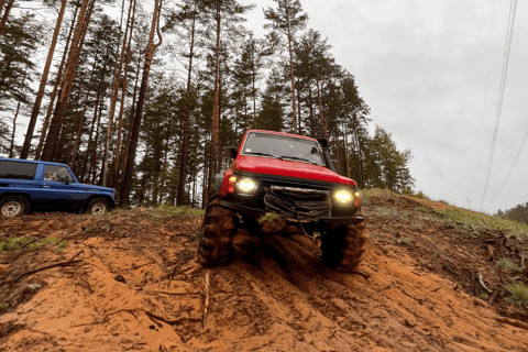 Depuis Riga : Aventure hors route dans la forêt