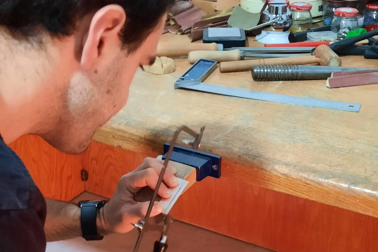 Amman: Silver Ring Crafting Workshop with Samir
