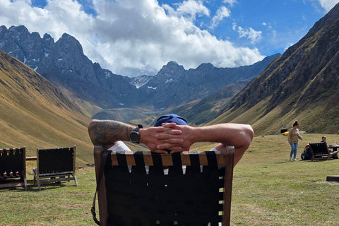 3-Day Kazbegi, Juta & Truso Tour by Premium Toyota Sequoia