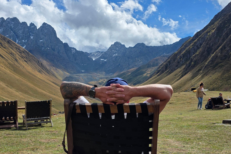 3-Day Kazbegi, Juta & Truso Tour by Premium Toyota Sequoia