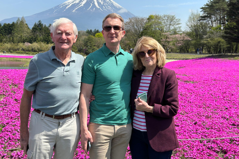 Mt. Fuji & Hakone Private Tour T/F Tokyo, Yokohama up to 12 From Yokohama to Tokyo up to 10