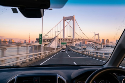 Tokyo City Tour: Private Full-Day Tour with Hotel Pickup Comfortable, air-conditioned Vellfire for 1–6 guests-8- Hour