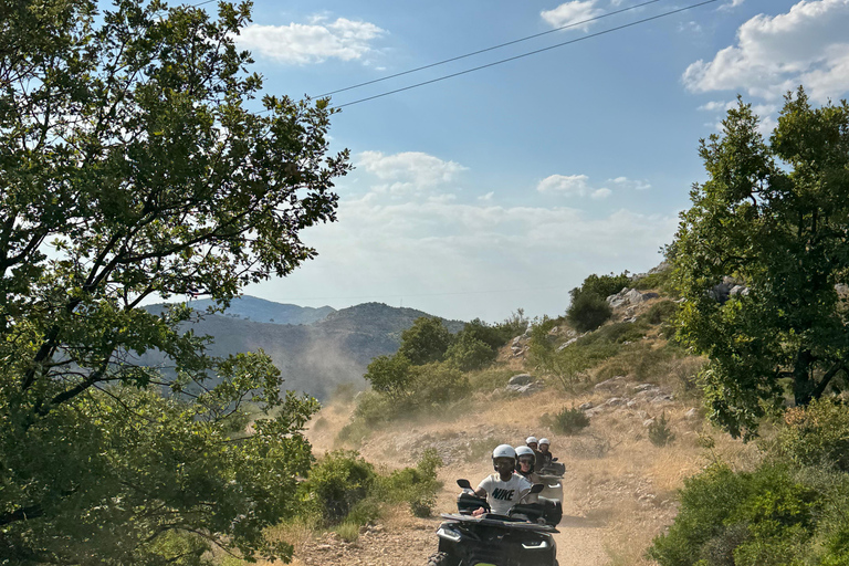 Dubrovnik: 2 Hour Countryside ATV/Quad Safari with pickup Solo ATV ( Single Driver )