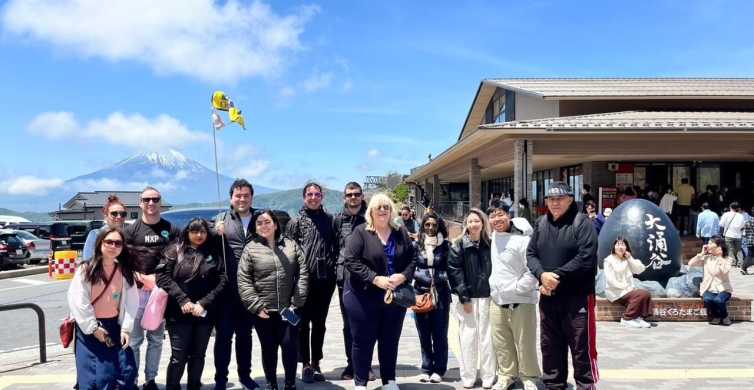 Tokyo: Tour di un giorno a Hakone Fuji con crociera, funivia e vulcano