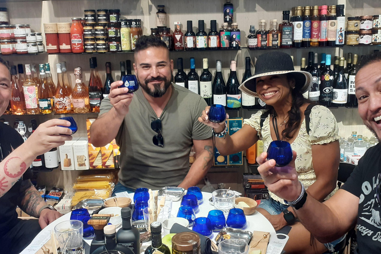 Olivenölverkostung in Athen