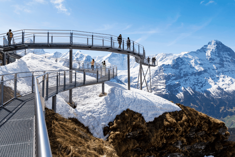 Depuis Zurich : Grindelwald First Top of Adventure Private Trip