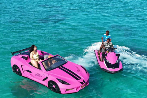 ZANZIBAR:Jet car thrill ride & Transparent Kayak with Pickup PRIVATE TOUR WITH TRANSFER INCLUDED FROM NORTH OF ZANZIBAR