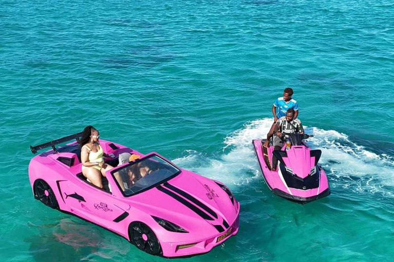 ZANZIBAR:Jet car thrill ride & Transparent Kayak with Pickup PRIVATE TOUR WITH TRANSFER INCLUDED FROM NORTH OF ZANZIBAR