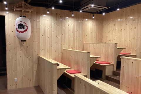 سابورو: تجربة عرض السومو مع الطعام الياباني والصور الفوتوغرافيةمقاعد كبار الشخصيات في الصف الأمام