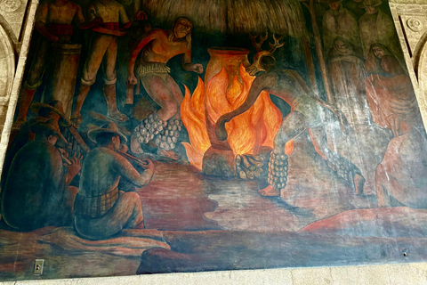 Mexico : visite guidée à pied des fresques murales de Diego Rivera