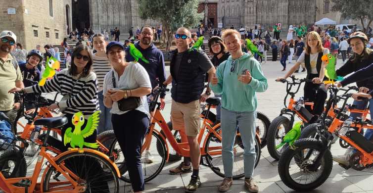Барселона: Топ 20 акценти Обиколка с екскурзовод на електроскутер или електровелосипед