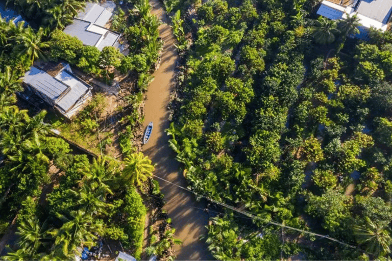 Lokale dagtrip zonder toerisme in de Mekong Delta Ben TreLokale dagtrip zonder toerisme in de Mekongdelta Dagtrip Ben Tre