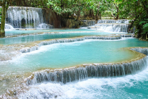 Luang Prabang: Cruise to Pak Ou Caves & Kuang Si Waterfalls