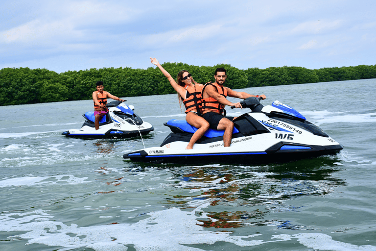 Cancun: Jet Ski Adventure at Nichupté Lagoon 60-Minute Jet Ski Adventure (Single Rider)