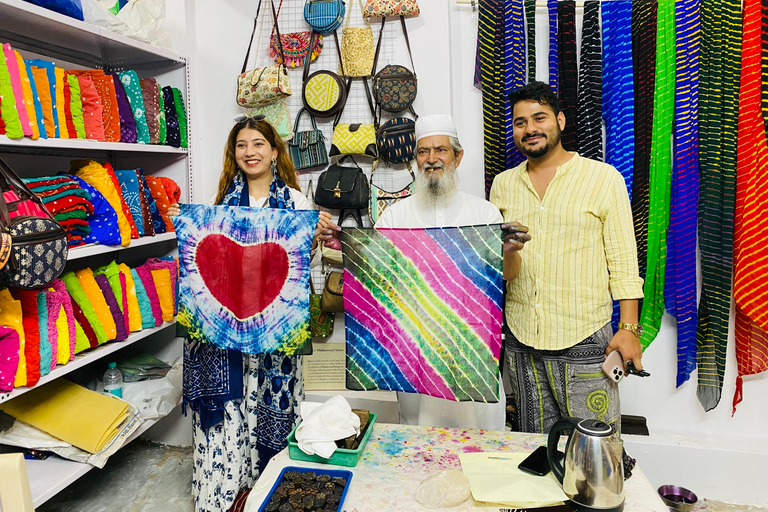 Luxury Tie-Dye & Block Print Workshop in Udaipur