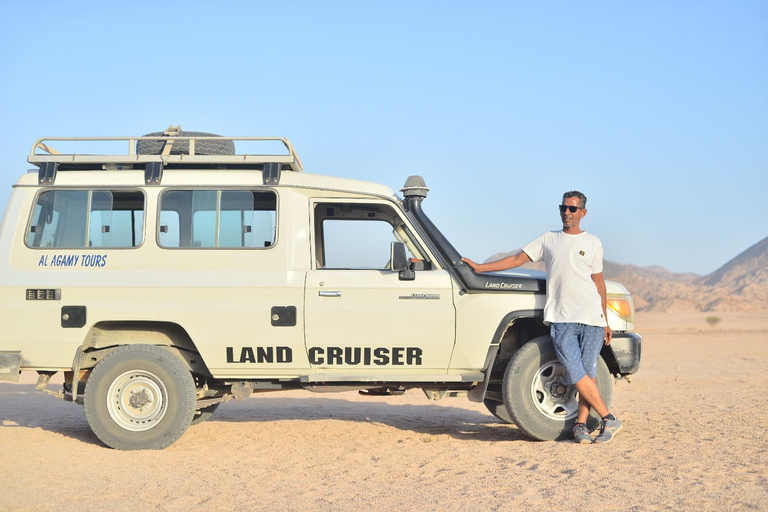 Hurghada: 4x4 Desert Safari, Camel Ride, Dinner & Stargazing Shared Tour in English