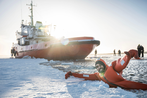 Icebreaker Cruise & Ice Floating Experience Own Transport
