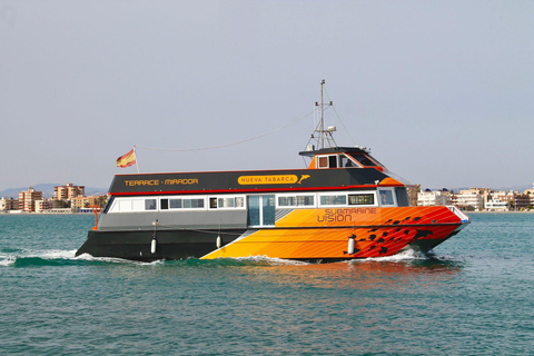 Santa Pola: Ferry to Tabarca Island with Underwater Vision Santa Pola: Ferry to Tabarca Island with underwater viewing