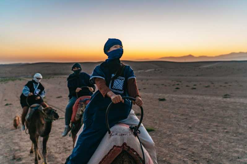 Vanuit Marrakech: Een dag in de Agafay-woestijn met overnachting