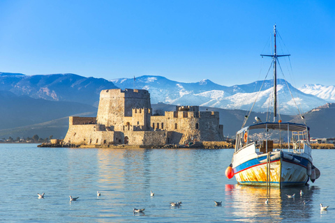 Depuis Athènes : Excursion d'une journée à Mycènes, Nauplie et Épidaure